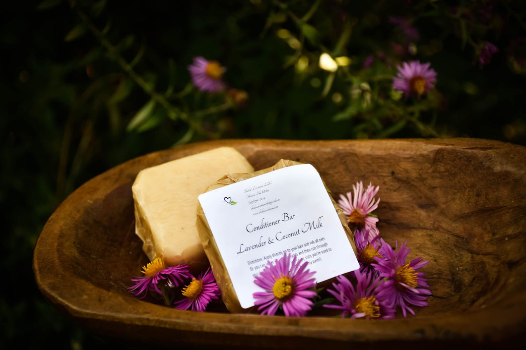 Lavender & Coconut Milk Conditioner Bar